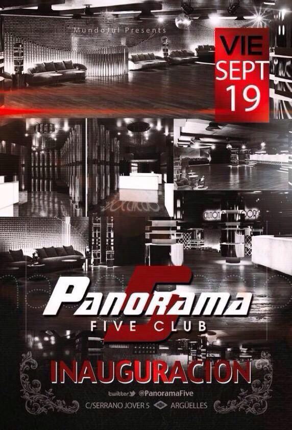 Llego el gran día ! Esta noche inauguración de <a href="/PanoramaFive/">ZOE</a>! Allí os quiero ver a todos, lo vamos a pasar muy bien!