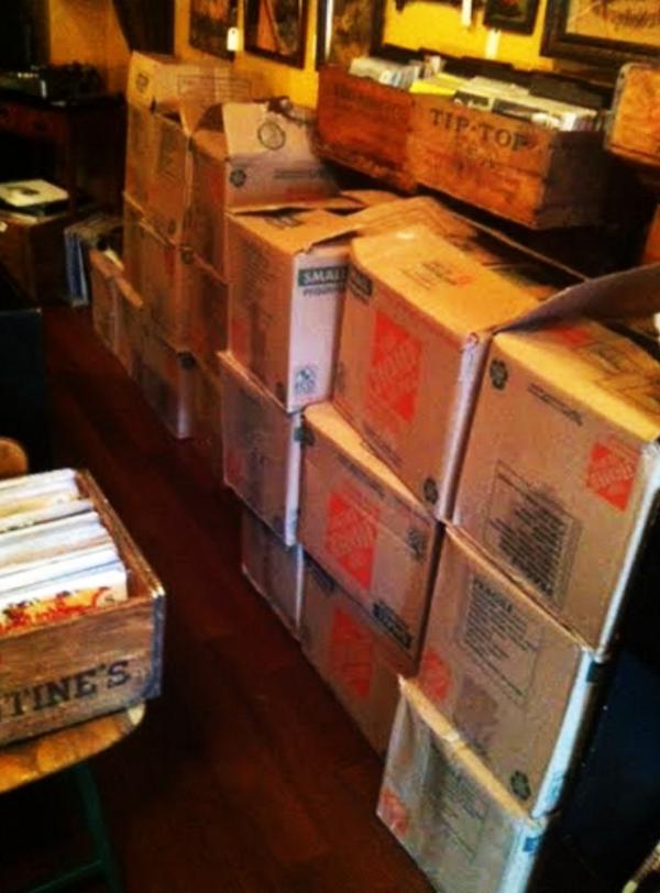 blackgoldbk's tweet photo. 2000+ sealed LPs just came into the shop- expect to see a lot at the #GoldDig Oct 18 for a buck each- You win! #vinyl http://t.co/kUdT70GJ9m