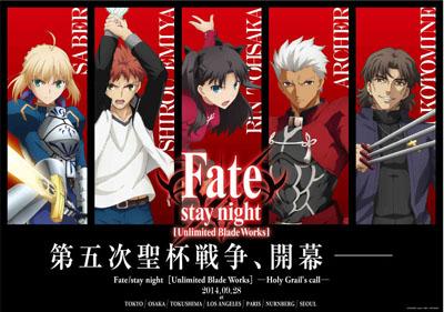 新しい Fate Stay Night アニメ