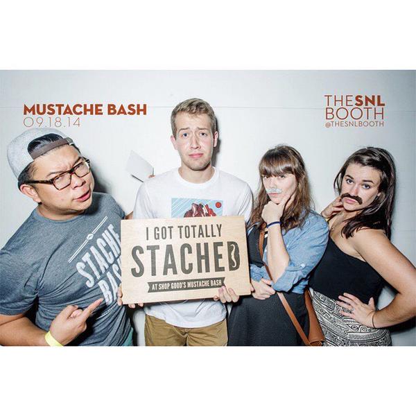 joshualim87's tweet image. This is proof we got super stached last night @thesnlbooth @shopgoodokc #StacheBash14