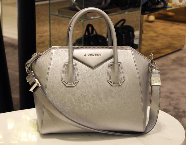 In a slick silver hue, we think this @Givenchy Antigona bag is an iridescent investment... bit.ly/1qNNHFz