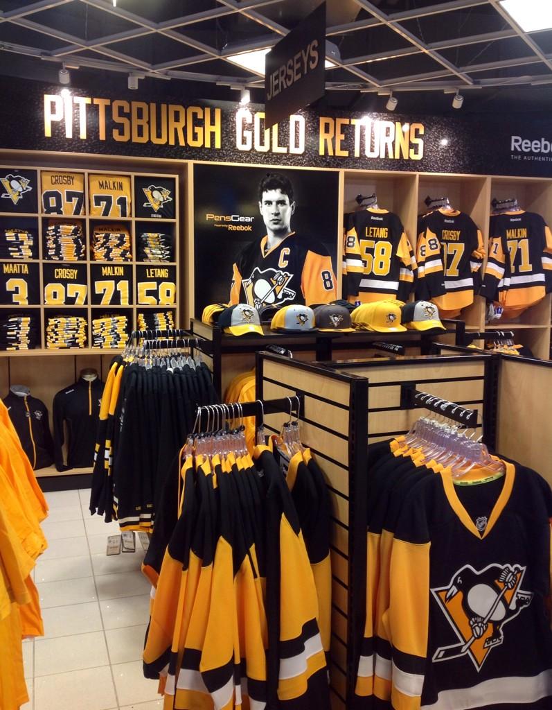 Pittsburgh Penguins on X: .@PensGear is goin' gold!