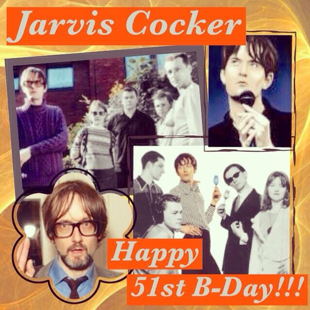 Jarvis Cocker ( V & G of Pulp )

Happy 51st Birthday !!!

19 Sep 1963 