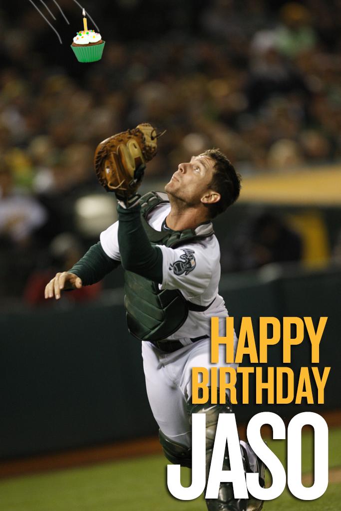 To wish John Jaso a Happy Birthday! 