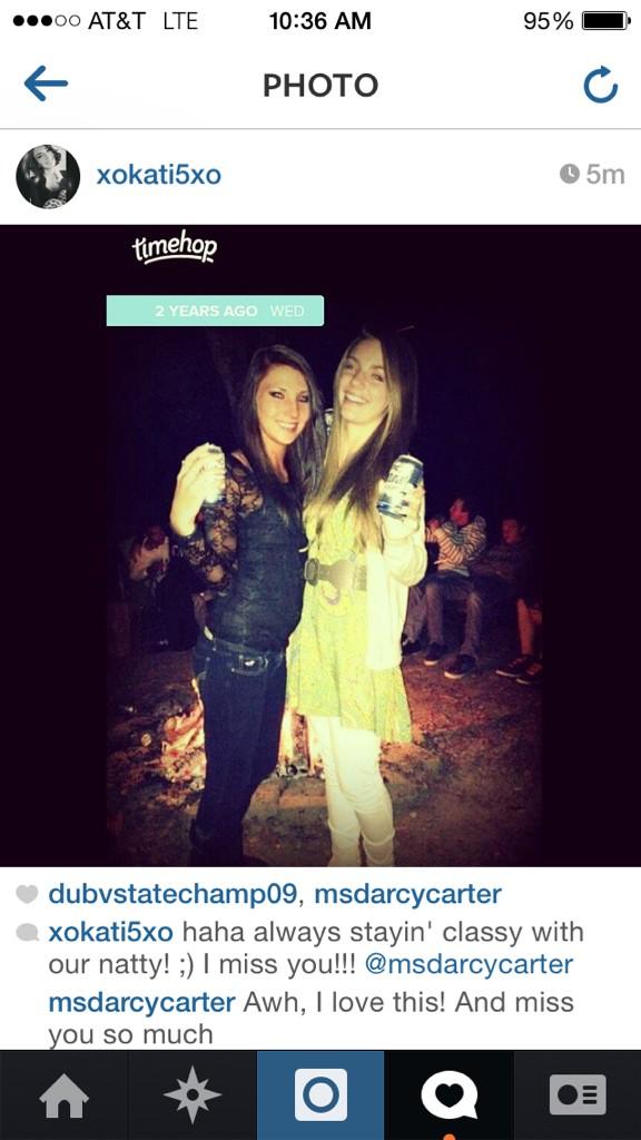 msdarcycarter's tweet photo. One of my fav party pics of all time @kati_xoxo5 http://t.co/OIjELcp1jU