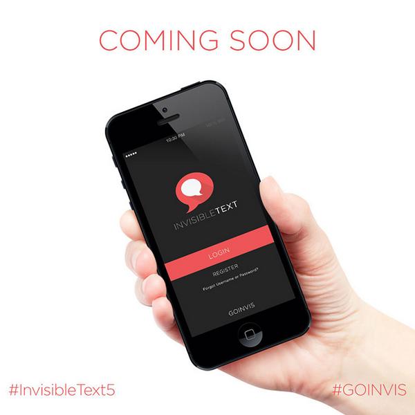 GoInvis's tweet image. Beta testing is wrapping up! Who is excited to experience the all-new #InvisibleText app? #GoInvis #InvisibleText5