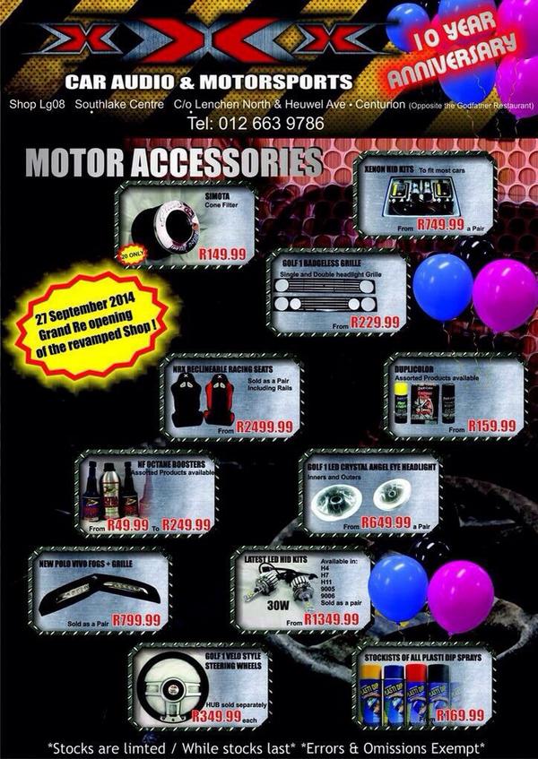 zeync786's tweet image. Our 10th Anniversary Re-Opening of Our Newly Revamped Specials starting on the 27th September 2014