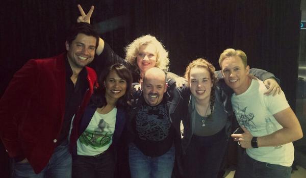 SARAH_THERON's tweet photo. Ek + @shirahtheron @TimTT @JakDePriester @Kim_Cloete by @Valleyofthestars -groot dankie aan #PedroKruger + @Henniewtf http://t.co/tlz6r7iO8f