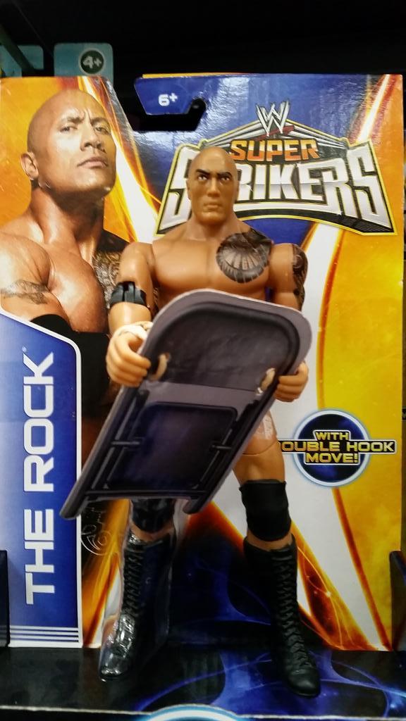 apace1's tweet image. @TheRock just found you at the store! #doublehook #IneedThis :)