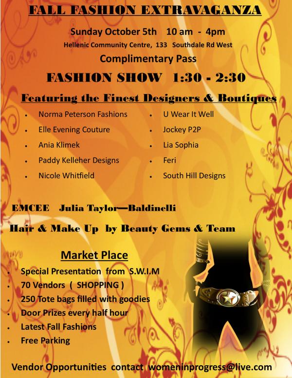 PeopleInProgres's tweet image. Something free today, no limits, everyone is welcome.
FREE Print your free ticket for the Oct 5th Fashion Show now!!!