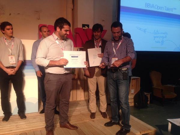 adrianafreitas's tweet image. Now @CIBBVA: The winners of #BBVAOpenTalent @OpenTalent2014 #NBEU14 #digitallife @Counterest