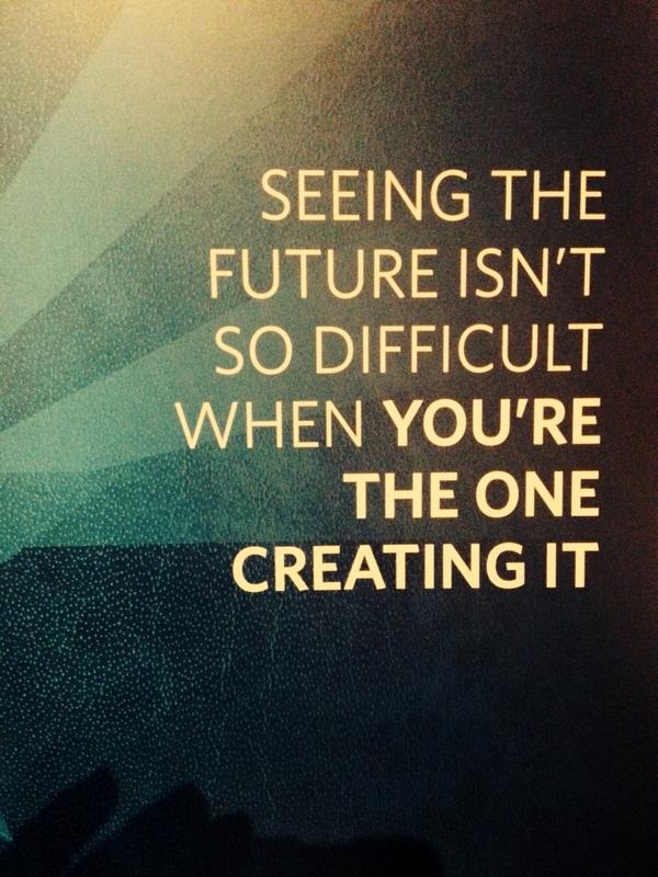 AZImpactForGood's tweet image. Seeing the future isn't so difficult when you're the one creating it #azleaders2014