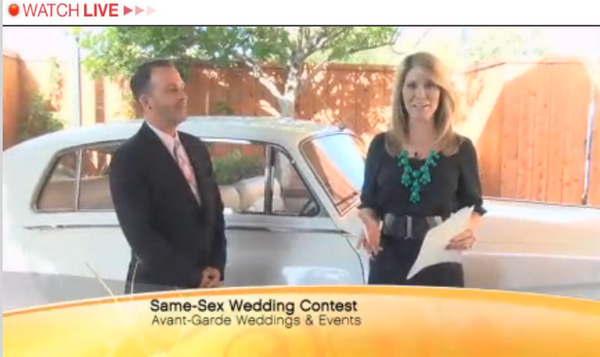 AvantGardeSD's tweet photo. INTERVIEW! @JasonDeanSD speaks w/@SanDiego6 to discuss our #LGBT #Wedding #Contest! http://t.co/mrHIuO6Fst #SanDiego http://t.co/5kvAQPs08b