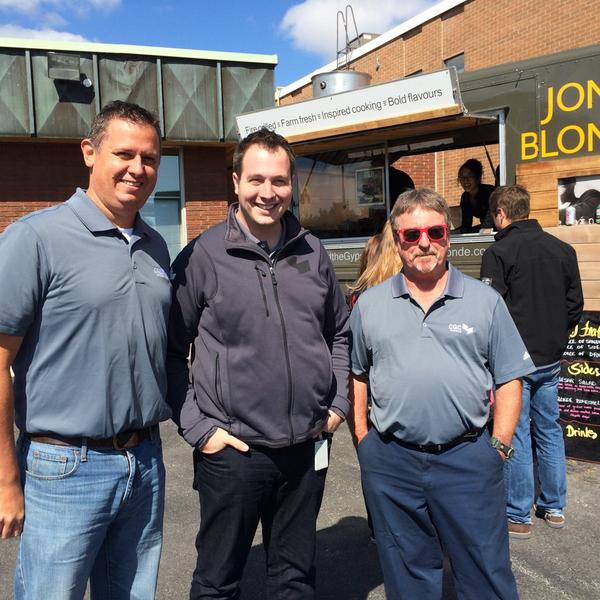 Theresa_OC's tweet photo. Celebrating 15 years of #safety at the Oakville plant @CGC_Inc #cgcbuildit @JonnyBlonde Great food & sunshine! http://t.co/EmcVmskmBP