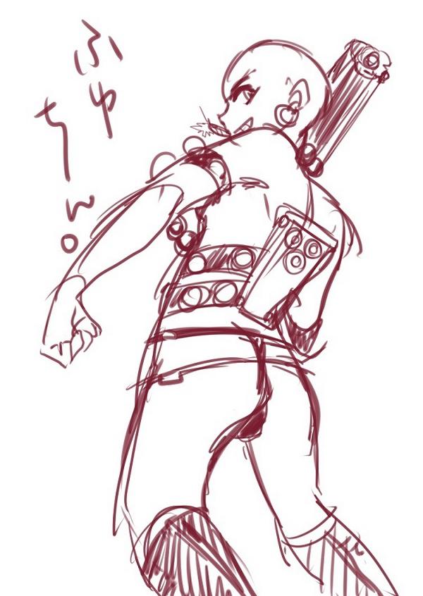 落書き冬珍。冬珍の紐みたいなTバックたまらん。 