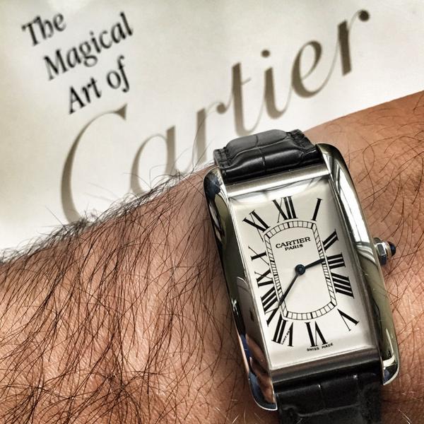 cartier tank americaine collection privee