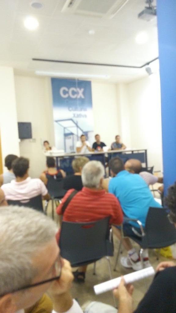 Assemblea de Club Atletisme Xàtiva per tractar temes de la temporada que acabem d'encetar.