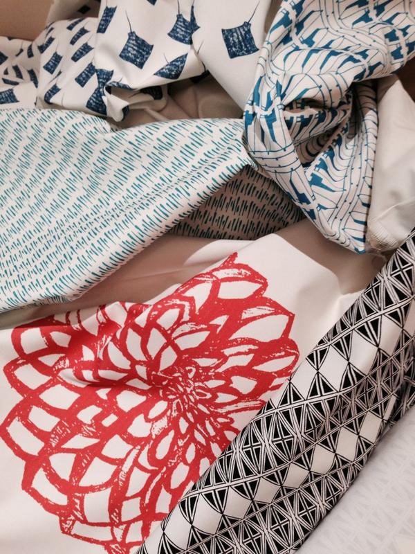 Sneak peek Friday. #customtextiles  #takeitoutside