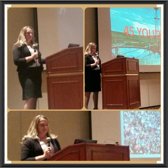 AudLeann's tweet photo. Aud candidate student Leann Johnson presenting #studentignite @COAudiology #caa2014 http://t.co/ybyfUrqTY5
