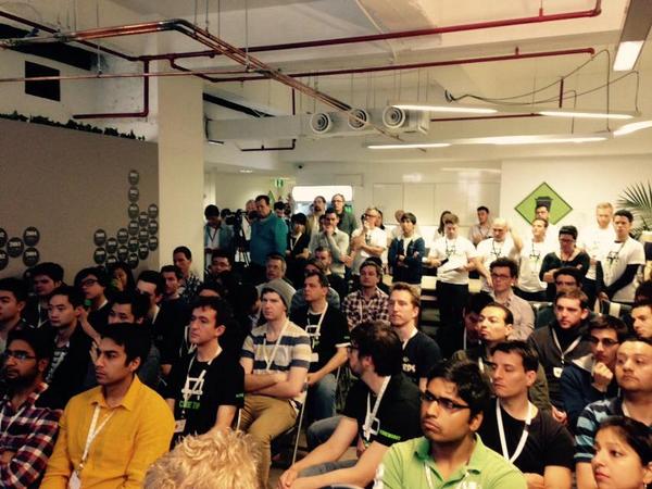 jasonbender's tweet image. Just kicked off the start of #codeworks lots of energy can&apos;t wait to see what you all produce