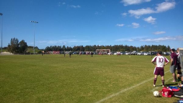 Dangerous free kick results in a stunning save by Anton! #2gfs2cups #maroonandwhitedelight