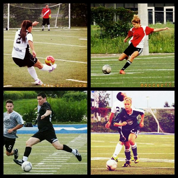 LigueSoccer66's tweet photo. Our #mixedleague semi finals are tonight! Who will make it to the finals? #FCArmada #RojaFC #LesPauvresCons #piscocp http://t.co/pdLdeHkYUu