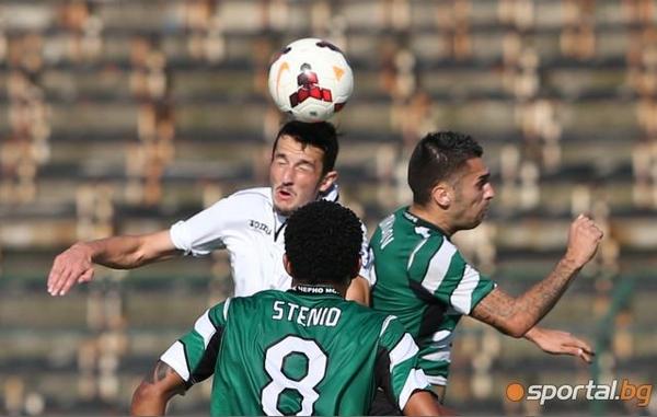 Ristevski goes up to win header vs. Cherno More Ristevski goes up to win header vs. Cherno More