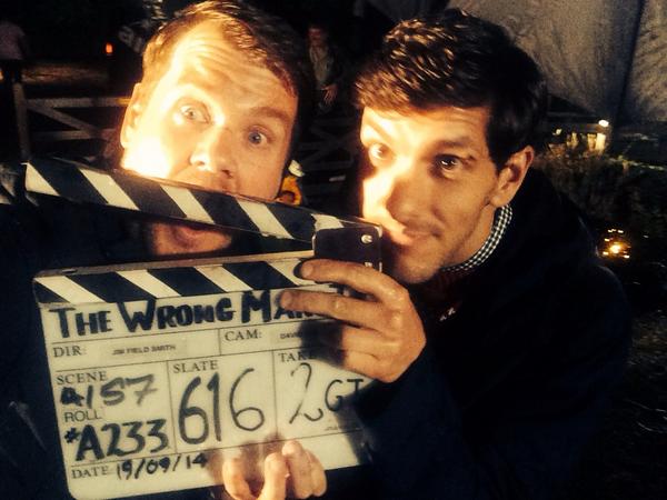 JKCorden's tweet image. And that is a wrap on The Wrong Mans 2! See you at Christmas on BBC2!