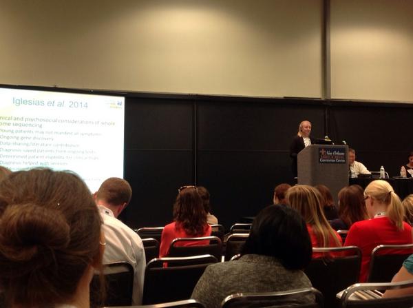 EmilyDalton_GC's tweet photo. Great job @ExomeSteph!! #NSGC2014 http://t.co/HCAVnxIPlQ