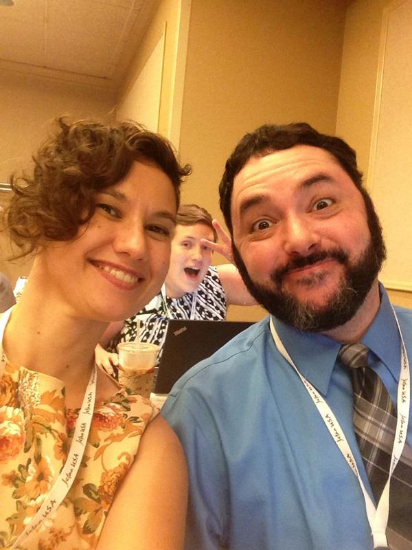 JETAAUSA's tweet photo. #WOOHOO @cmmochel RT @floridajetaa: #letsnatcon #2014natcon #jetaausa so ready! Florida reps and CR Casey! http://t.co/366KEggH85