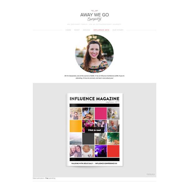 awgco's tweet photo. Excited to partner with @influencenet! @mrsquackendall will be there next week! Anyone else?! http://t.co/GDnzMENyqN http://t.co/D3OE07q7su