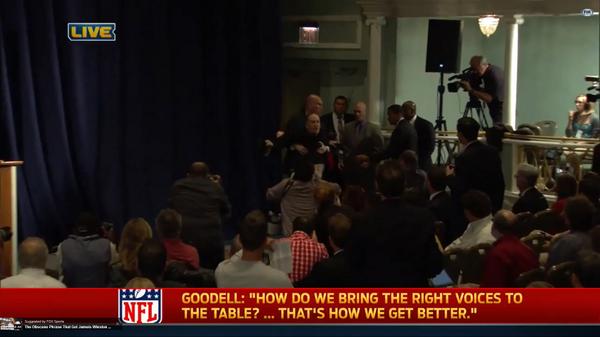 Benjy Bronk of Howard Stern show mocks Goodell Don't put me in a elevator (Video)