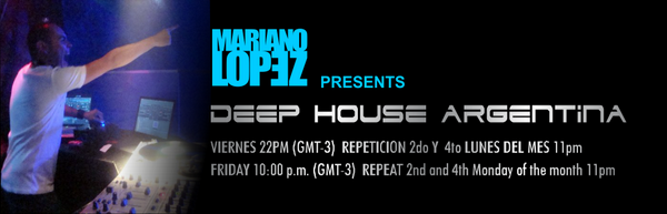 DeepHouseARG's tweet photo. Esta Noche Deep House Argentina - Deep Control 22hs (GTM-3) dj residente Mariano http://t.co/aMNtyEUz4w http://t.co/pZlni6oDyv