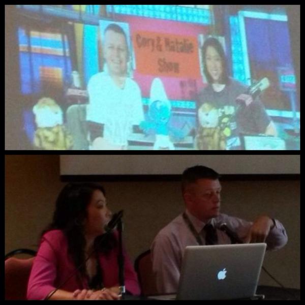 AudioDrPhillips's tweet photo. My first #radioshow @COAudiology TY @C_Workman #superheroes #CAA2014 http://t.co/fqYFc3D12y