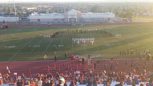 ElPasoYMCA's tweet image. Friday night football getting ready to kick off at Highlander Stadium.
#epfootball