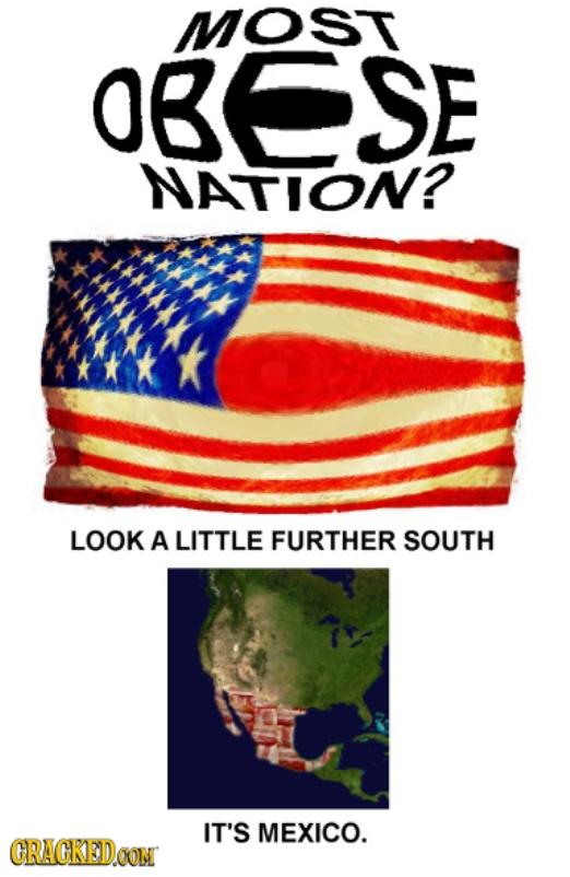 cracked's tweet image. We're not the fattest! 20 Famous Stereotypes That Are Statistically B.S. - bit.ly/1we5Ixc |