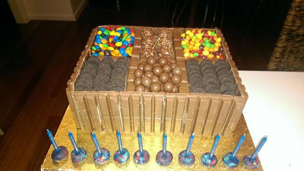 Sweets &amp; Rainbow Cake <a href="/CakeBossBuddy/">Buddy Valastro</a> <a href="/mycakedeco/">Cake Decorating</a> <a href="/jellie_cakery/">Amanda Smith</a> <a href="/NannyGladsCakes/">Nanny Glads Cupcakes</a> <a href="/BakeOffAU/">#BakeOffAU</a>  #kitkatcake #Oreo #cake