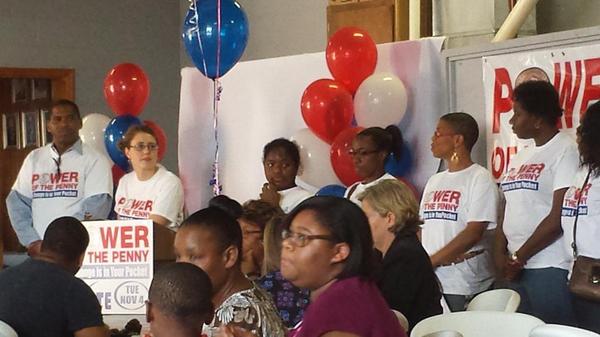 powerofpenny14's tweet image. Power of the Penny Street Team! #pop2014 #transitaccess #claytonco