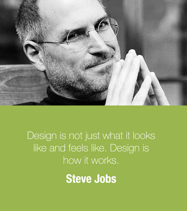 EntrepreneurQ's tweet photo. Design is not just what it looks like and feels like. Design is how it works — Steve Jobs http://t.co/mflOMJhQgm