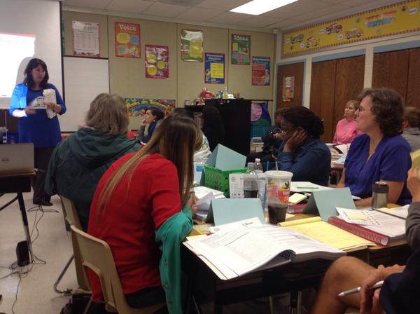 Great training for great teachers!