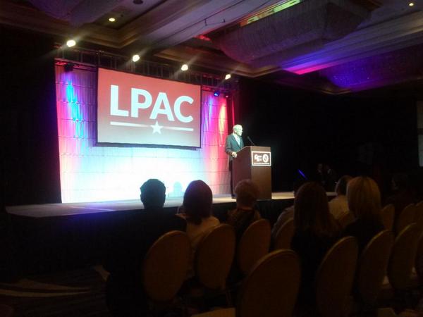 james_w_maier's tweet photo. "Our government always lies to us!" -Ron Paul at #lpac2014 @C4Liberty #ronpaul http://t.co/oOGtnzRmjU