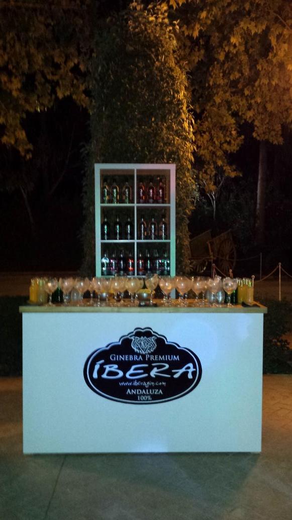 Iberagin's tweet photo. Barra de Gintonerìa montada en la hacienda Santa Clotilde en Los Palacios (Sevilla) para el Catering Manolo Mayo. http://t.co/aCiJMVUzvu