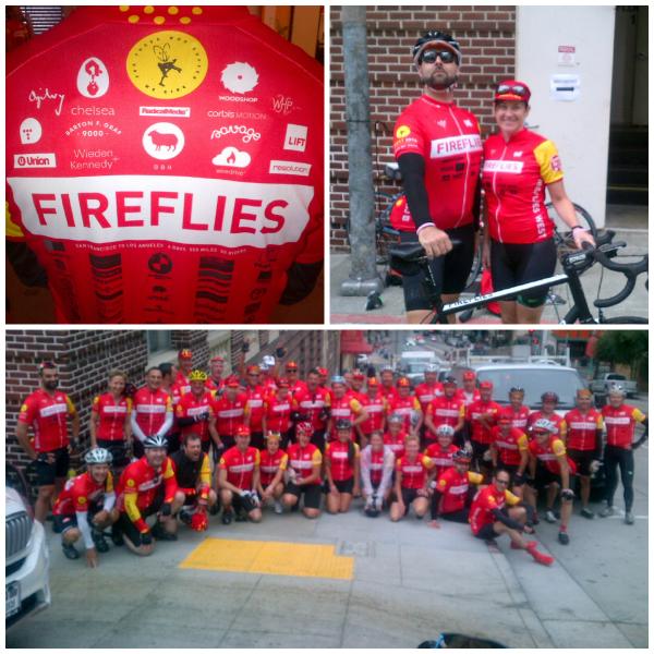 Goodluck <a href="/fireflieswest/">FirefliesWest</a> team as you ride the CA coast to fight leukemia! Support these guys! bit.ly/ZvuVs8.