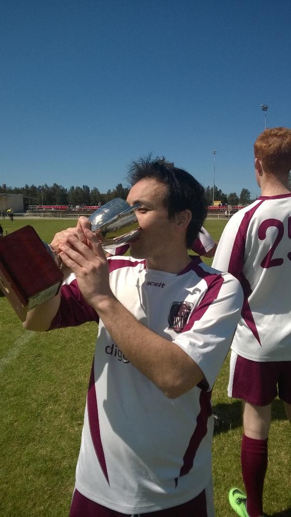 Goal scorer Gavin Jackson!! #2gfs2cups #maroonandwhitedelight