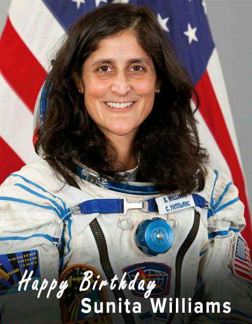 A Very Happy Birthday to Indian origin Astronaut Sunita Williams. 