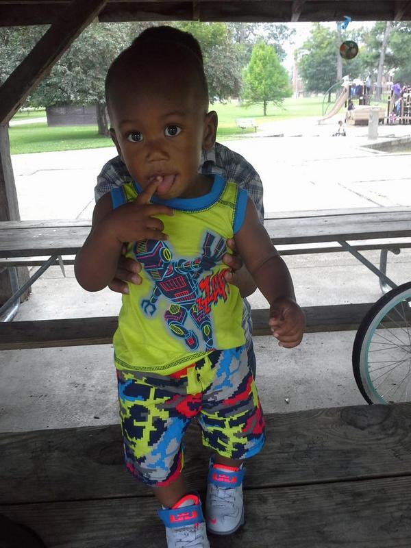 sandi_redd's tweet photo. Late tweet but ma Prince was fresh on his bday 07-27-14 http://t.co/A2VSqQwFdG