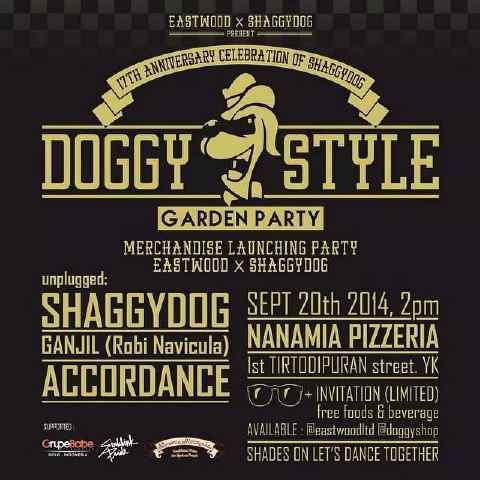 Tonight.. <a href="/duoganjil/">Ganjil</a> perform 17th anniversary ShaggyDog.. @CRASHCLOTHbali <a href="/DurgaApparel/">Durga Bali</a>
