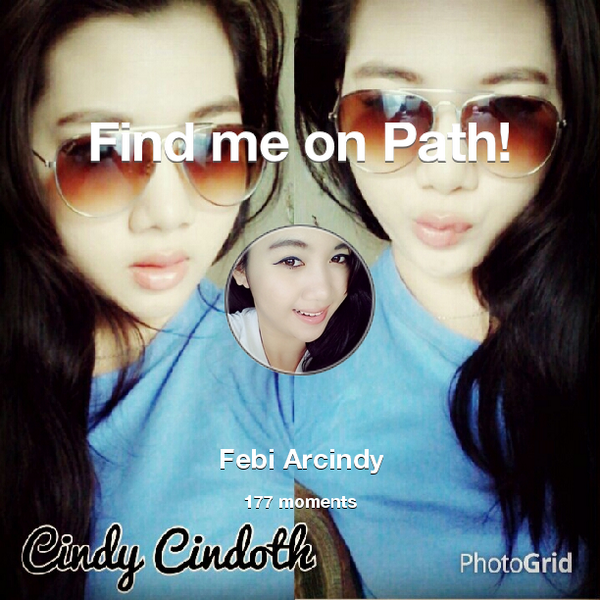 febiarcindy's tweet photo. I've shared 177 memories with my friends on #Path - see them now at http://t.co/vNws3aDsRi! #thepersonalnetwork http://t.co/aDpHXvST7t