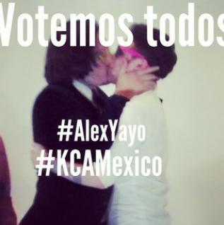 Votemos todos 👌👌#AlexYayo #KCAMexico
