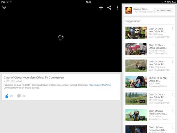 CrystalCrust's tweet photo. Dat dislikes tho 😳.  @ClashofClans http://t.co/46IR2RZR4v